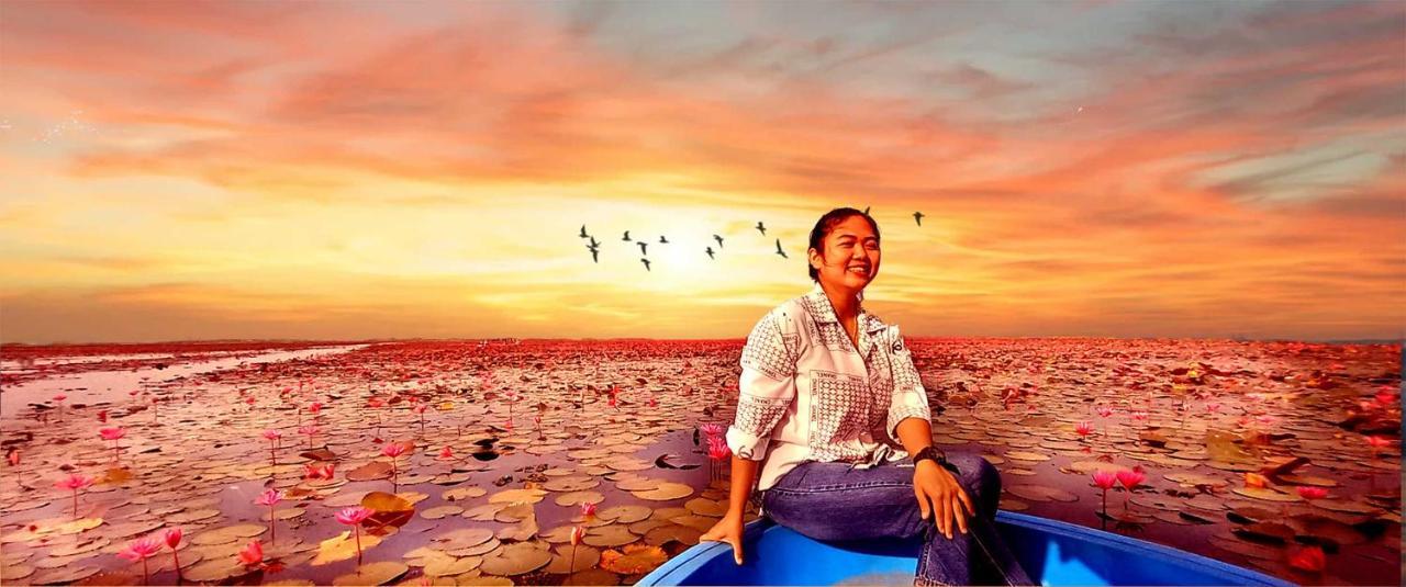 Bua Daeng Homestay Resort Kumphawapi Kültér fotó
